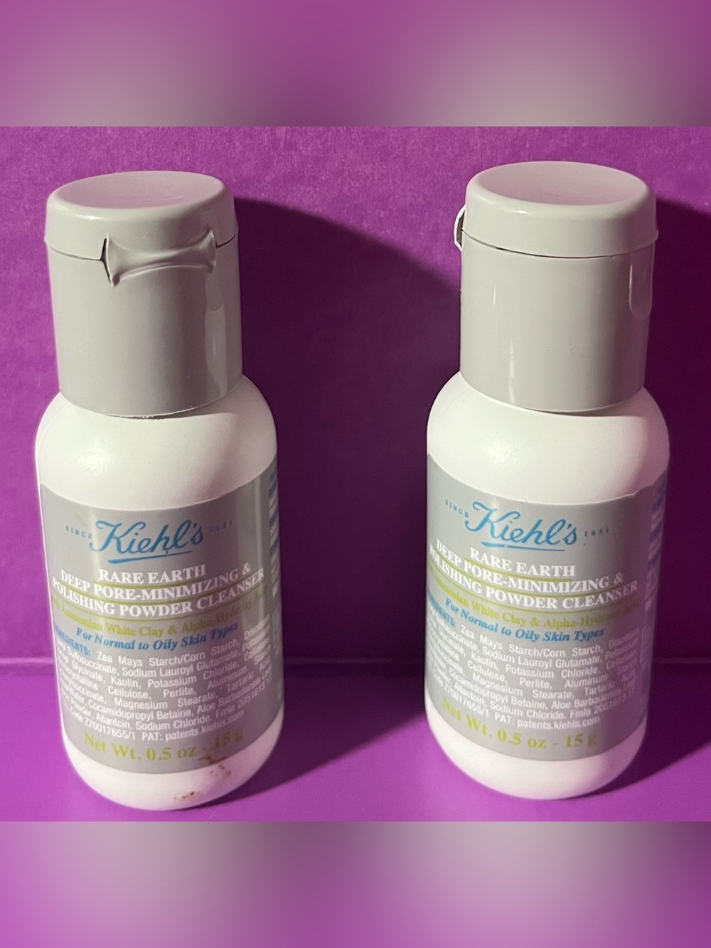 Kiehl's - RARE EARTH DEEP PORE MINIMIZING & POLISHING POWDER CLEANSER (NWOT)